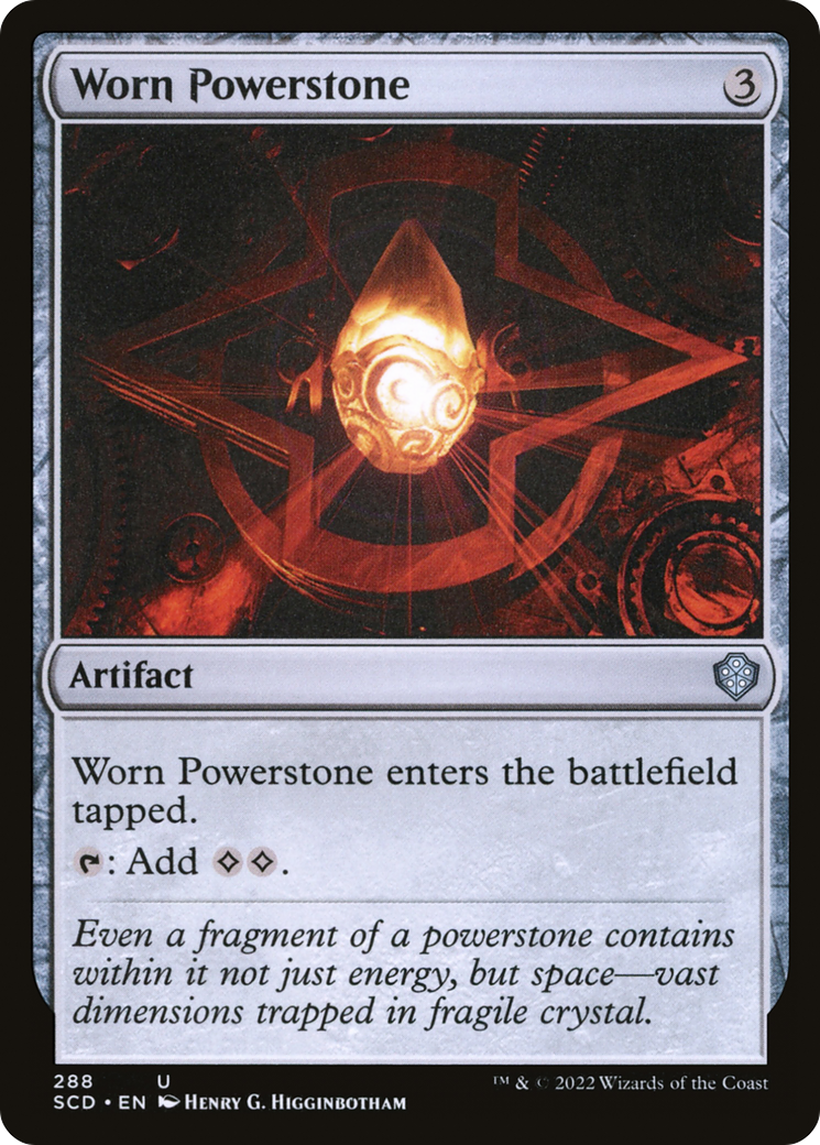 Worn Powerstone (288) - Starter Commander Decks