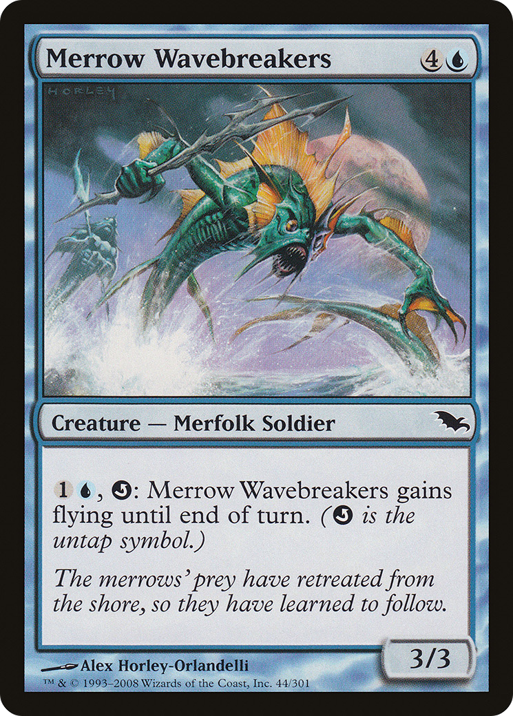 Merrow Wavebreakers (044) Foil - Shadowmoor
