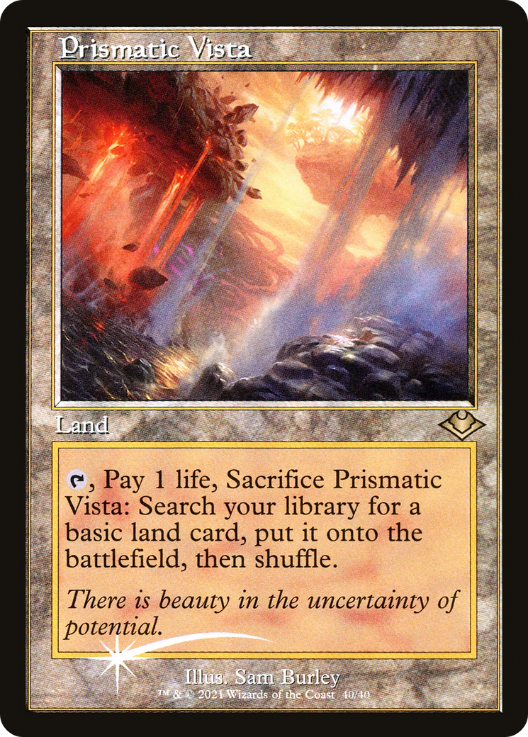 Prismatic Vista (Retro) (040) Foil - Modern Horizons 1 Timeshifts