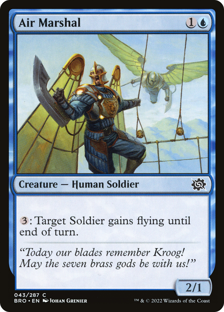 Air Marshal (043) Foil - The Brothers' War