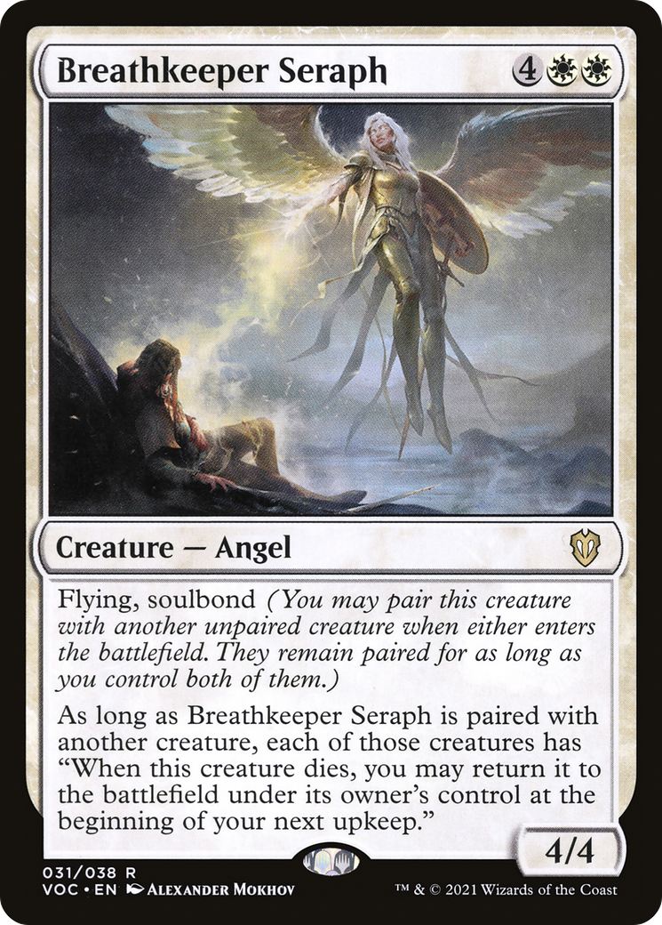 Breathkeeper Seraph (031) - Crimson Vow Commander