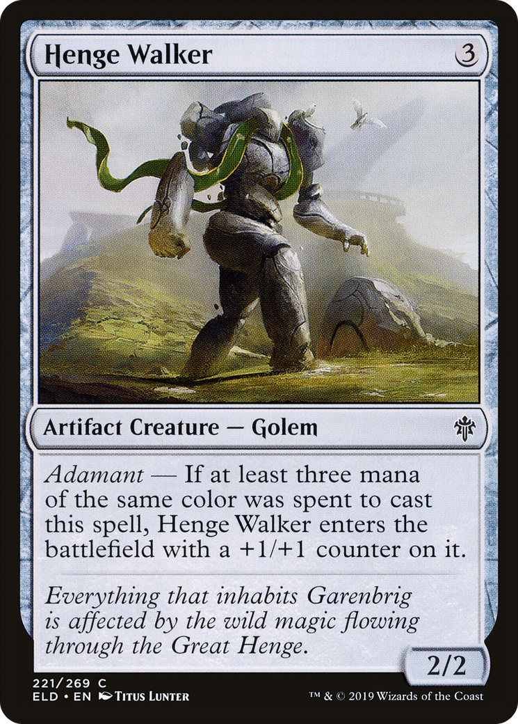 Henge Walker (221) Foil - Throne of Eldraine