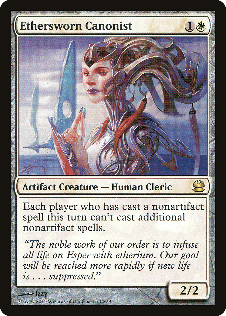 Ethersworn Canonist (014) Foil - Modern Masters