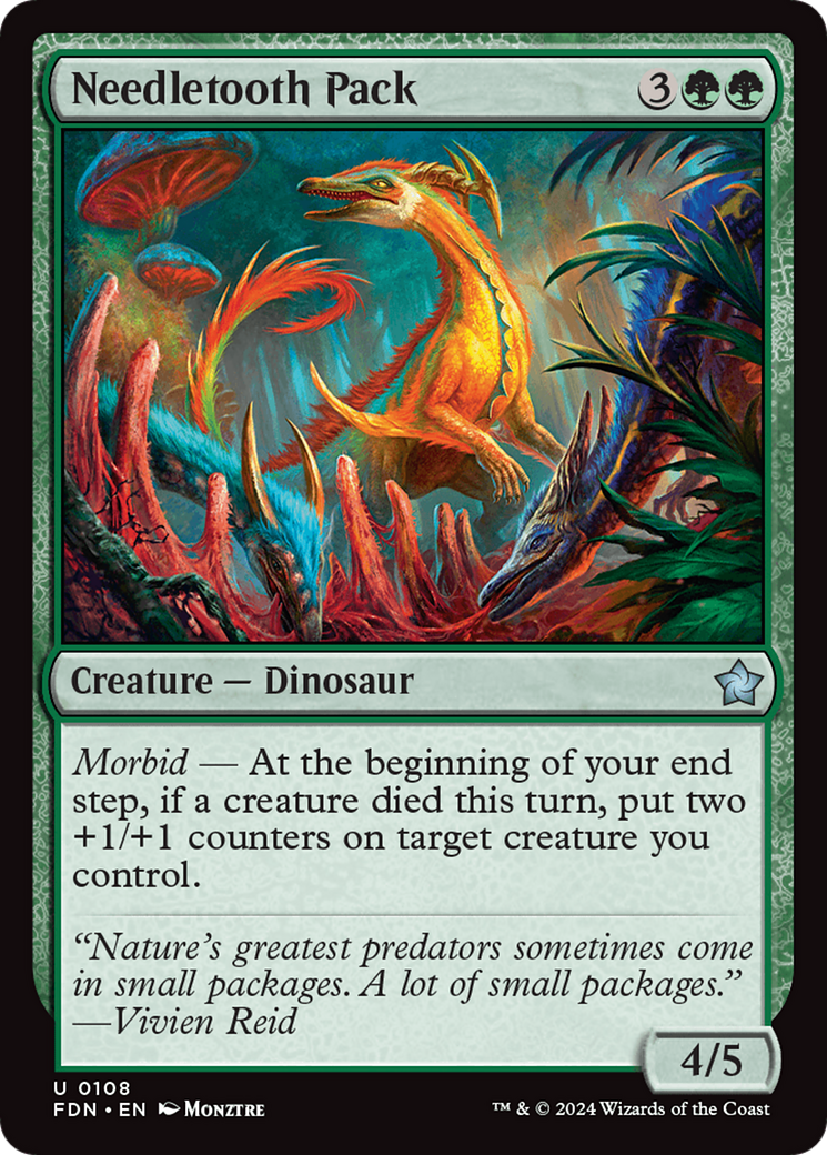 Needletooth Pack (108) - Foundations