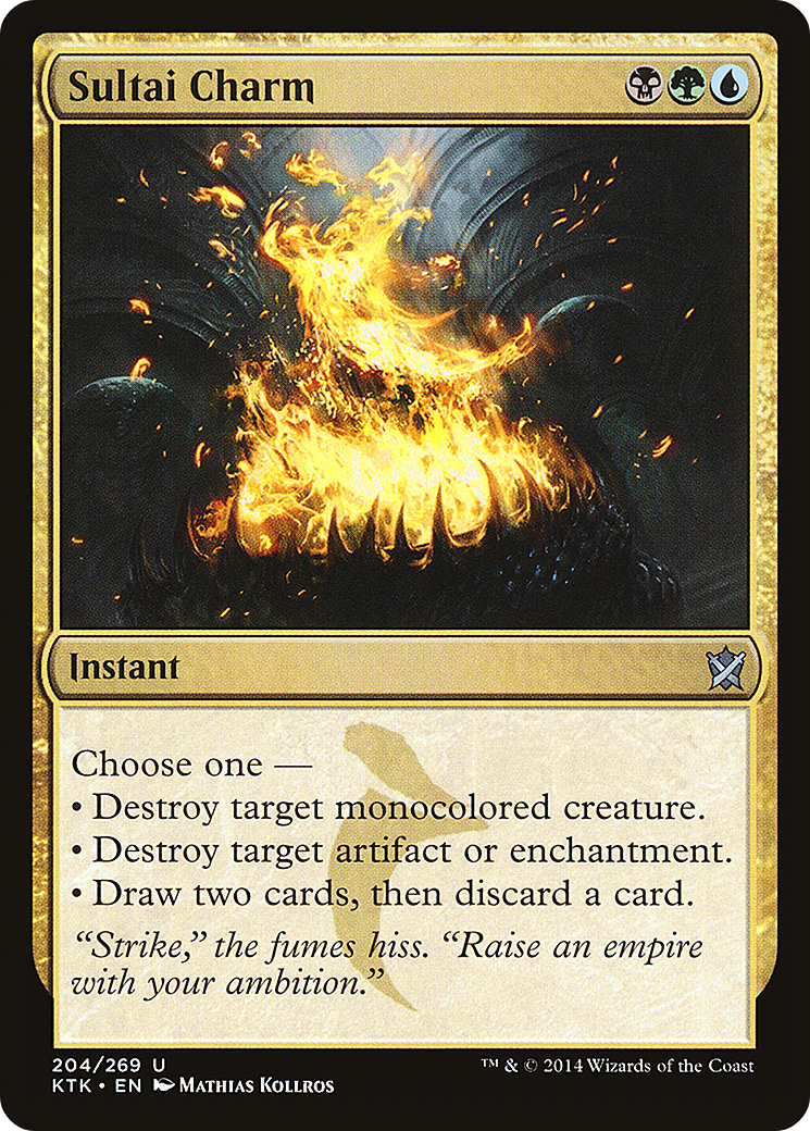 Sultai Charm (204) - Khans of Tarkir