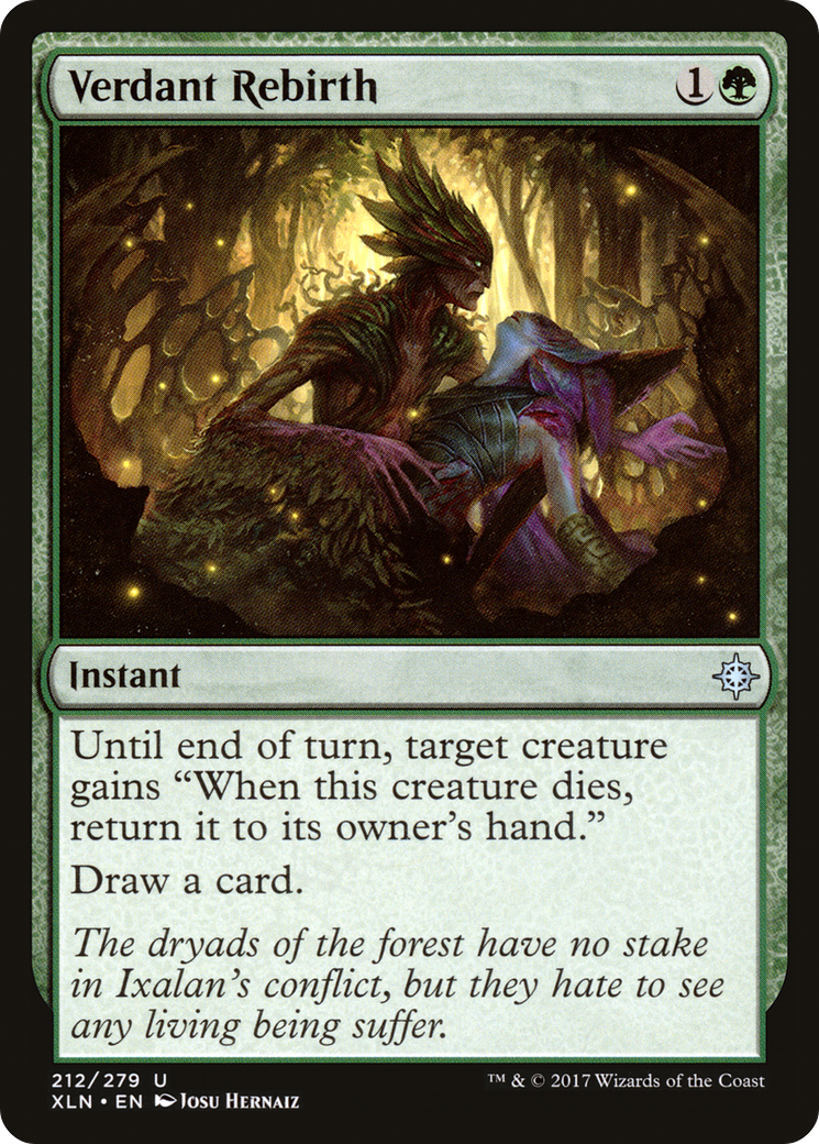 Verdant Rebirth (212) Foil - Ixalan