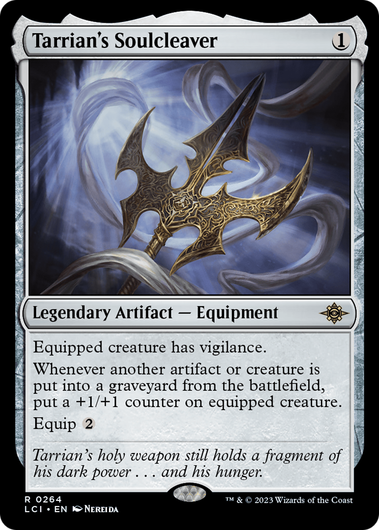 Tarrian's Soulcleaver (264) Foil - The Lost Caverns of Ixalan