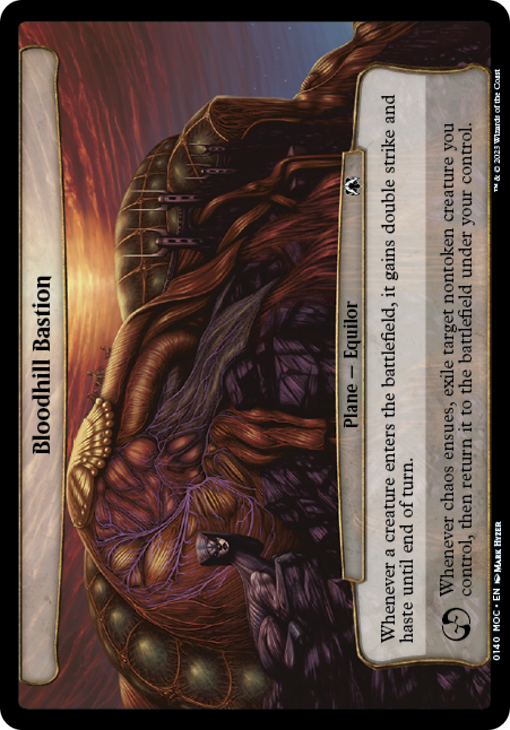 Bloodhill Bastion (140) - March of the Machine Commander