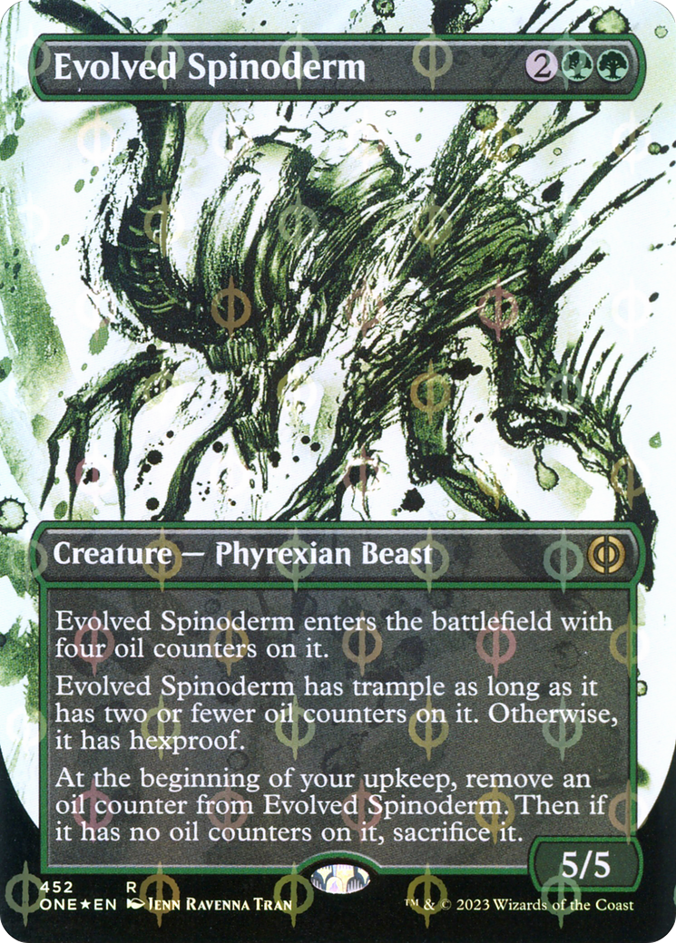 Evolved Spinoderm (Showcase) (452) Foil - Phyrexia: All Will Be One