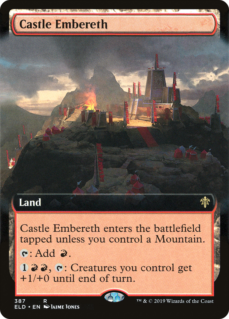 Castle Embereth (Extended Art) (387) - Throne of Eldraine