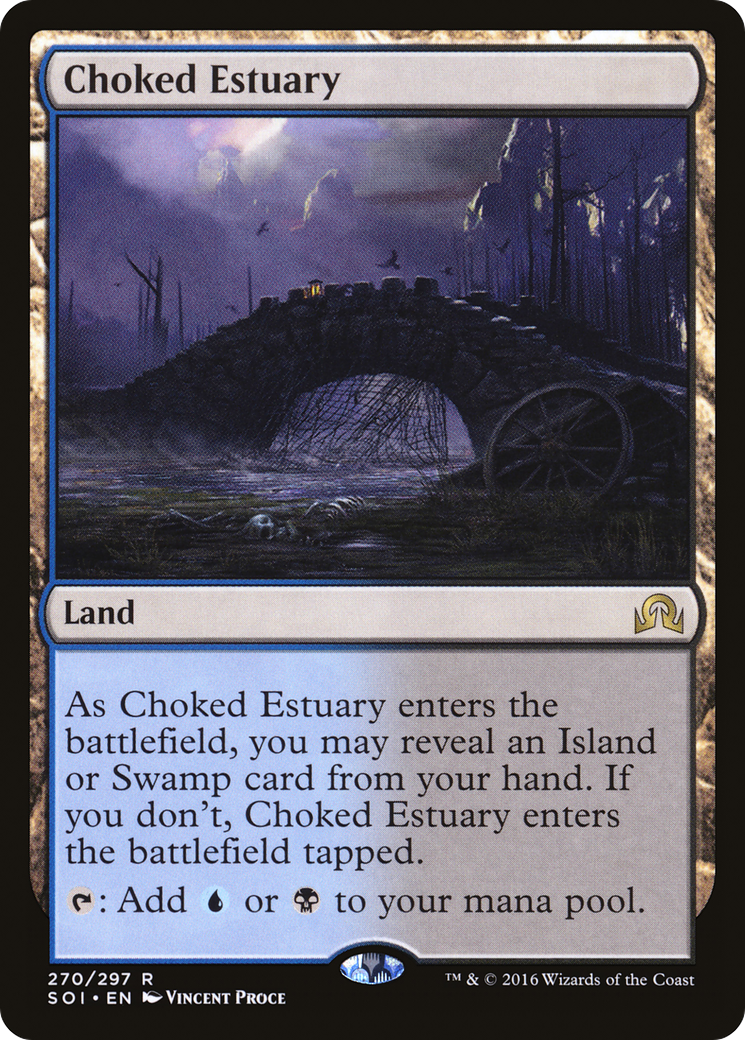 Choked Estuary (270) Foil - Shadows over Innistrad
