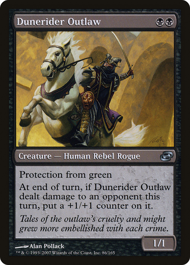 Dunerider Outlaw (086) Foil - Planar Chaos