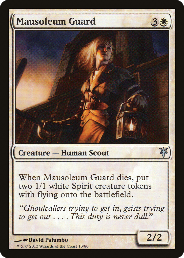 Mausoleum Guard (013) - Duel Decks: Sorin vs. Tibalt