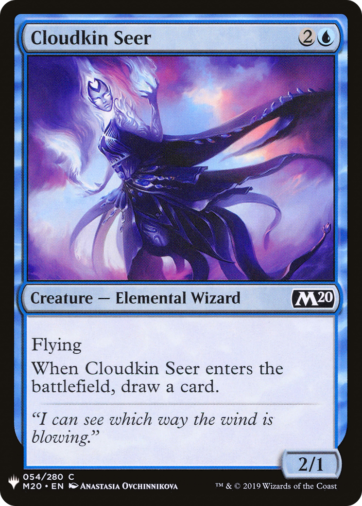 Cloudkin Seer (M20-54) - The List