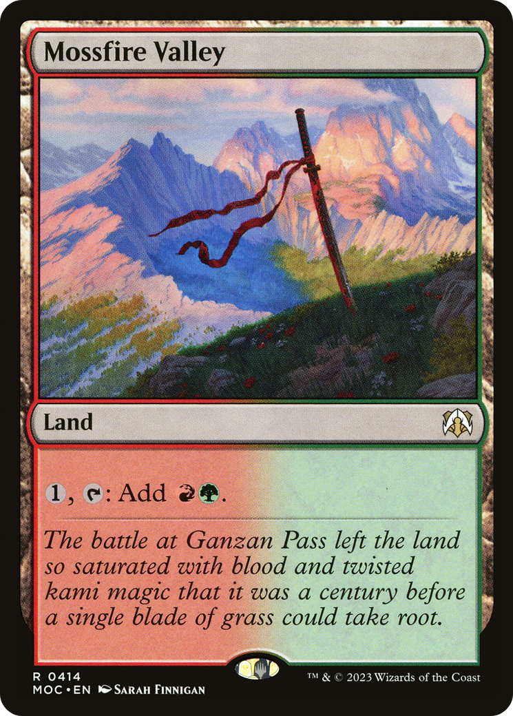 Mossfire Valley (414) - March of the Machine Commander