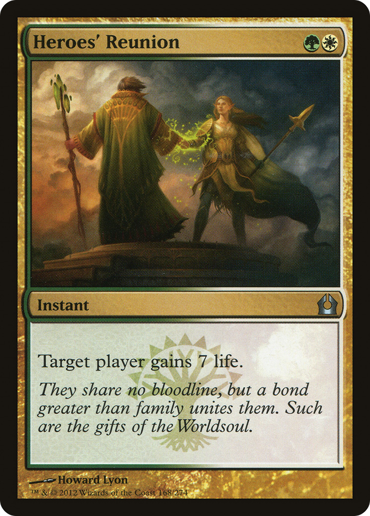 Heroes' Reunion (168) Foil - Return to Ravnica