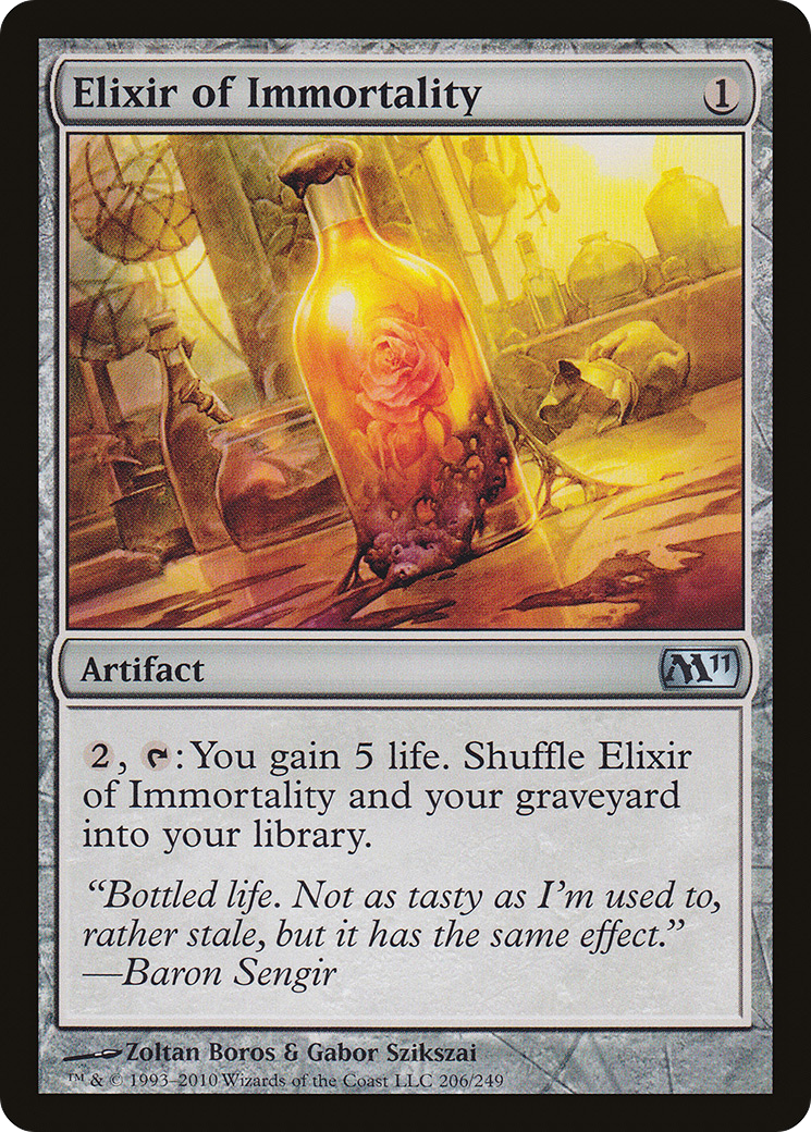 Elixir of Immortality (206) Foil - Magic 2011