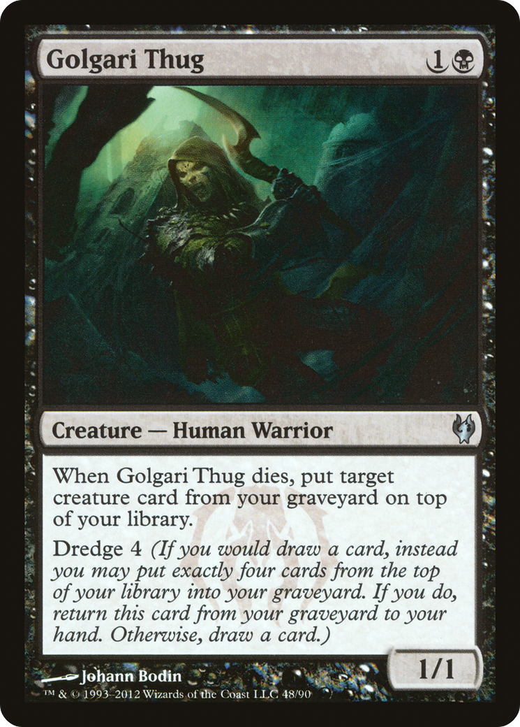 Golgari Thug (048) - Duel Decks: Izzet vs. Golgari