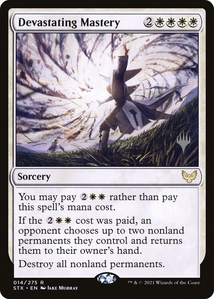 Devastating Mastery (14p) - Strixhaven: School of Mages Promos