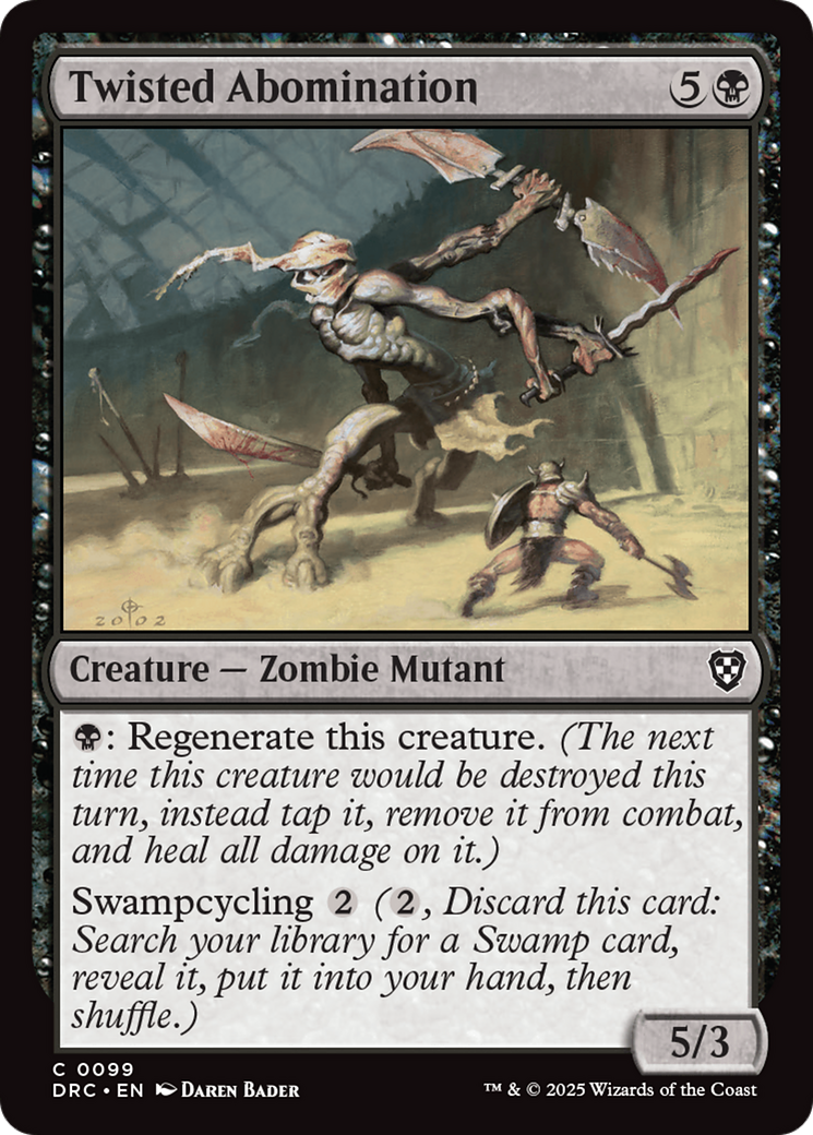 Twisted Abomination (099) - Commander: Aetherdrift