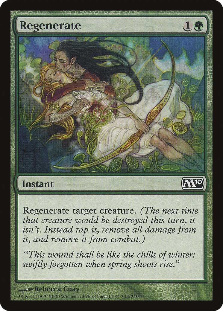 Regenerate (202) Foil - Magic 2010