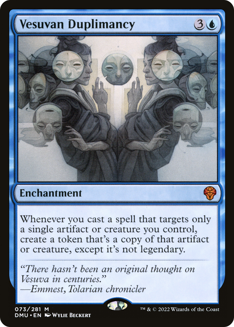 Vesuvan Duplimancy (073) Foil - Dominaria United