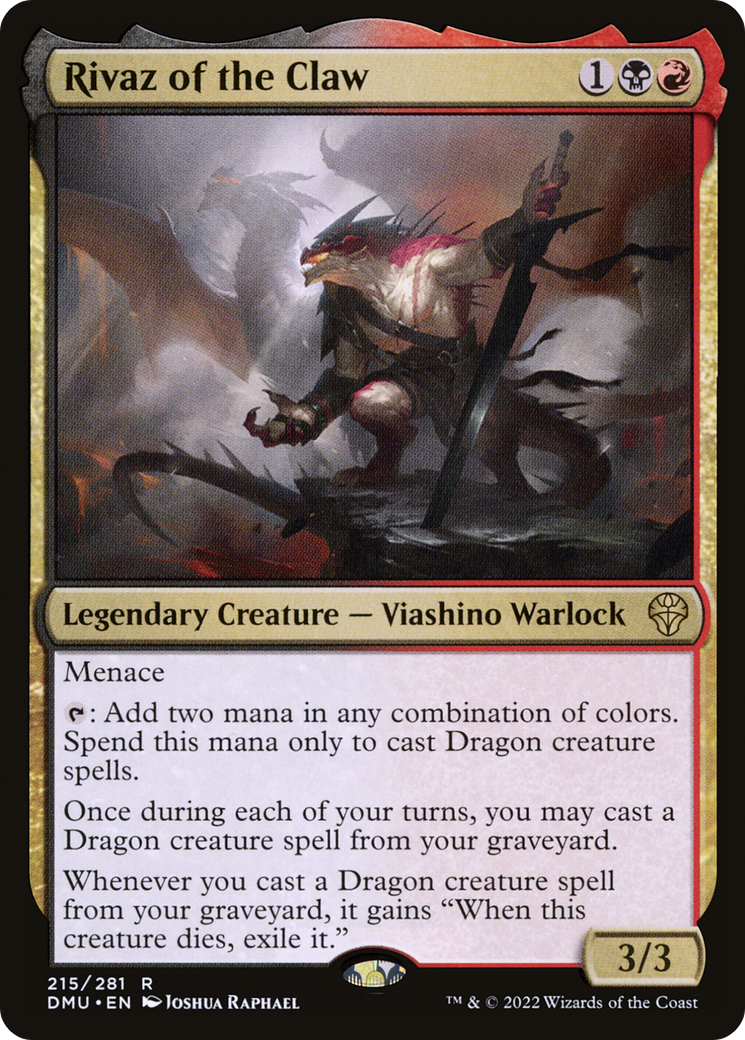 Rivaz of the Claw (215) Foil - Dominaria United