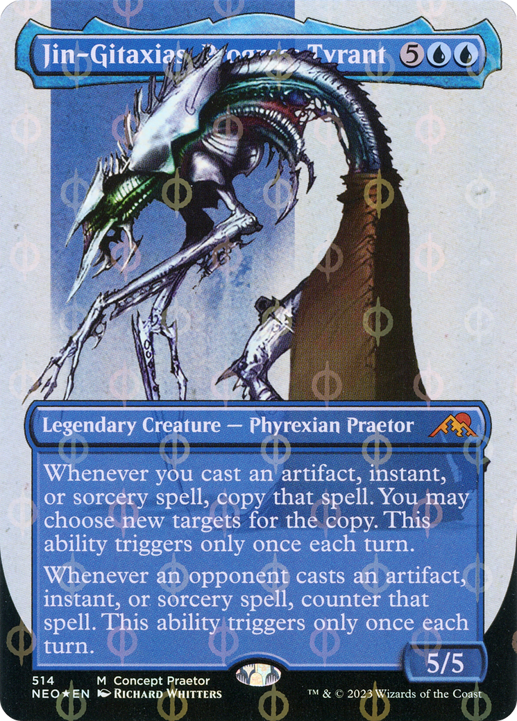 Jin-Gitaxias, Progress Tyrant (514) Foil - Kamigawa: Neon Dynasty