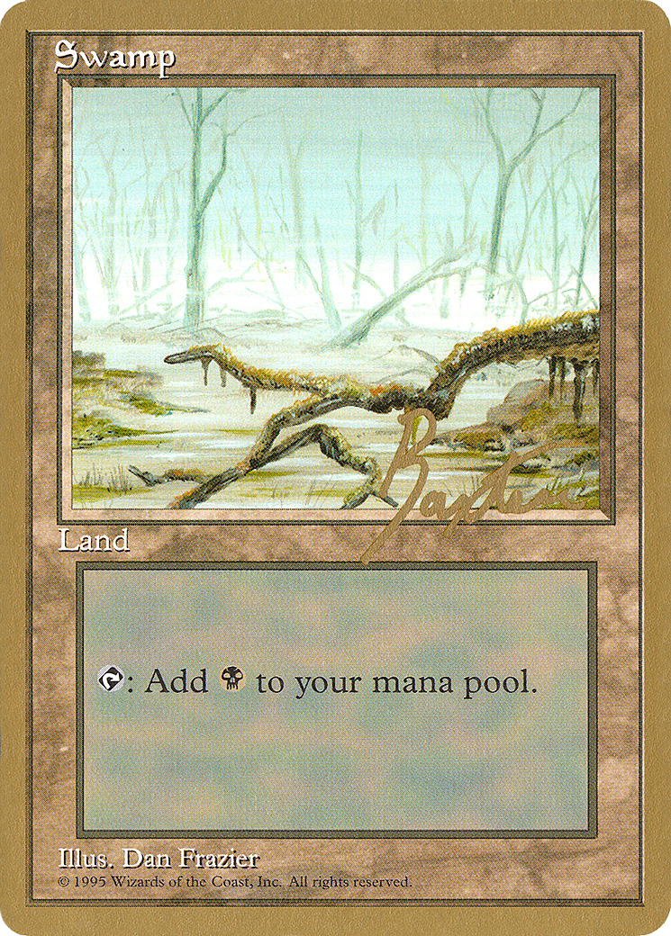 Swamp (C) - 1996 George Baxter (4ED) - Pro Tour Collector Set