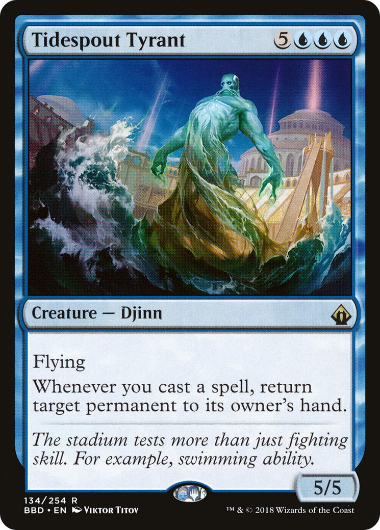 Tidespout Tyrant (134) Foil - Battlebond