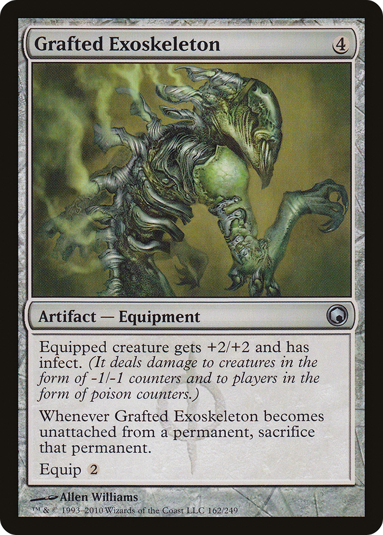 Grafted Exoskeleton (162) Foil - Scars of Mirrodin