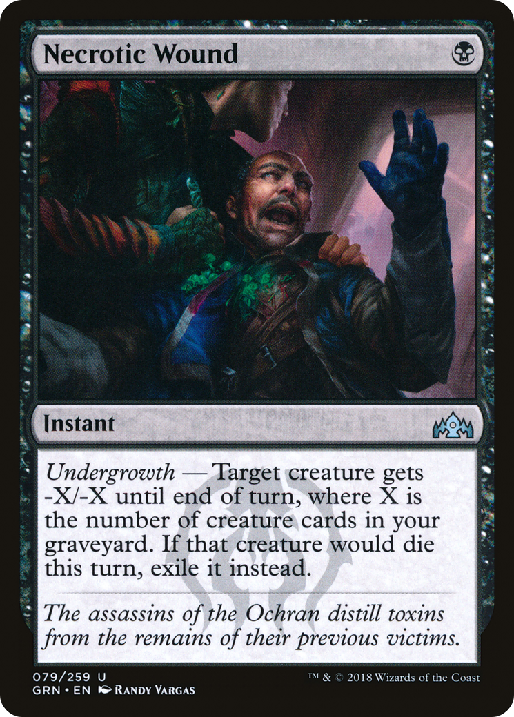 Necrotic Wound (079) - Guilds of Ravnica