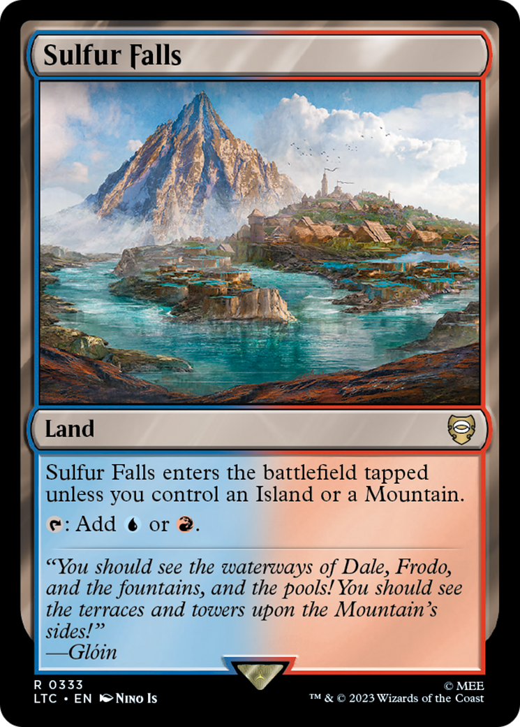 Sulfur Falls (333) - Tales of Middle-earth Commander