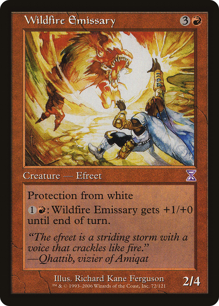 Wildfire Emissary (Retro) (072) - Time Spiral Timeshifted