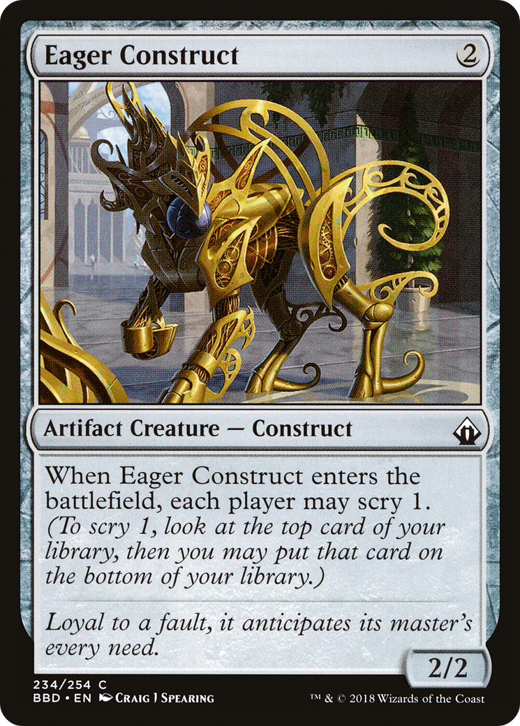 Eager Construct (234) Foil - Battlebond