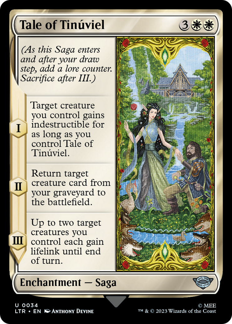 Tale of Tinuviel (034) Foil - The Lord of the Rings: Tales of Middle-earth
