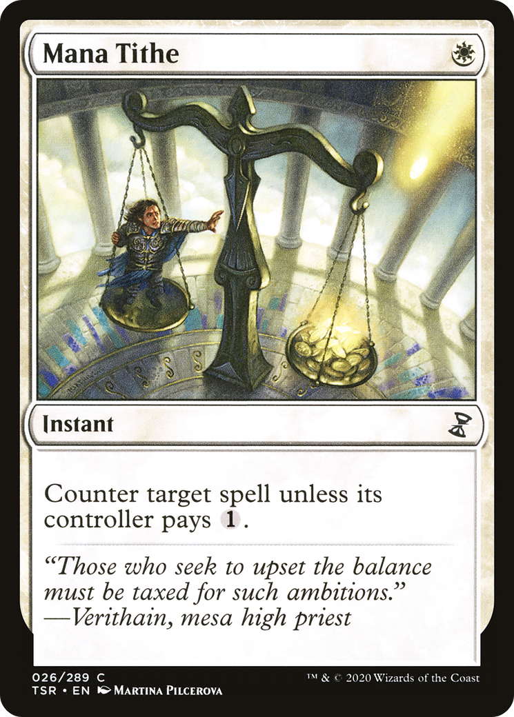 Mana Tithe (026) Foil - Time Spiral Remastered