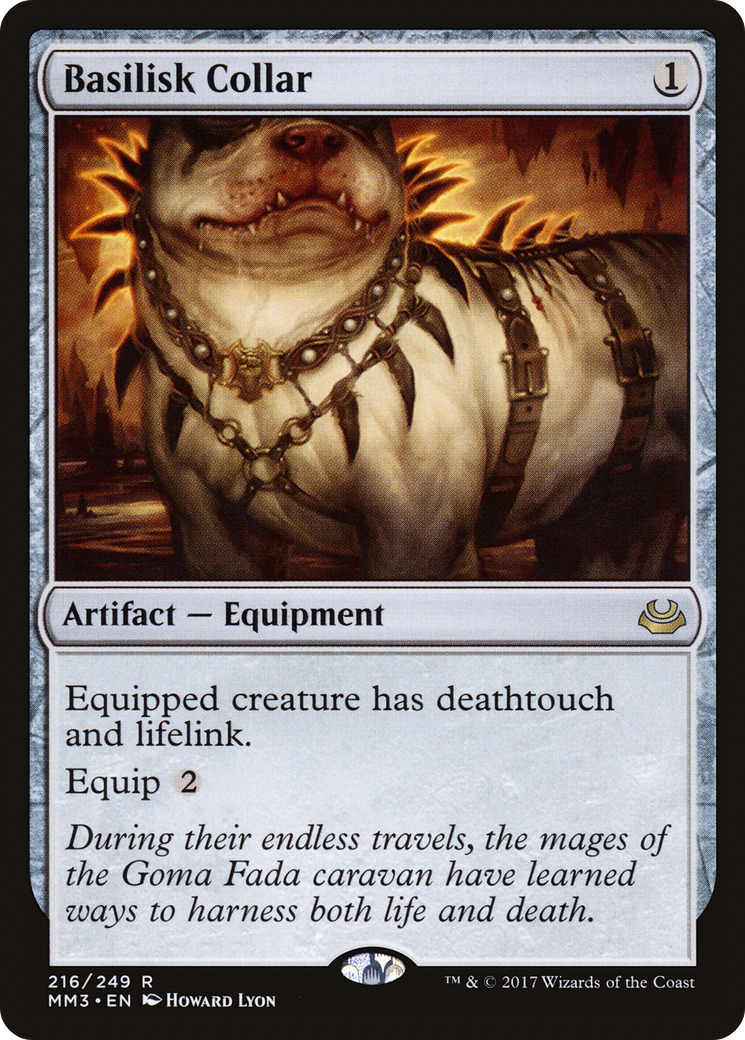 Basilisk Collar (216) Foil - Modern Masters 2017