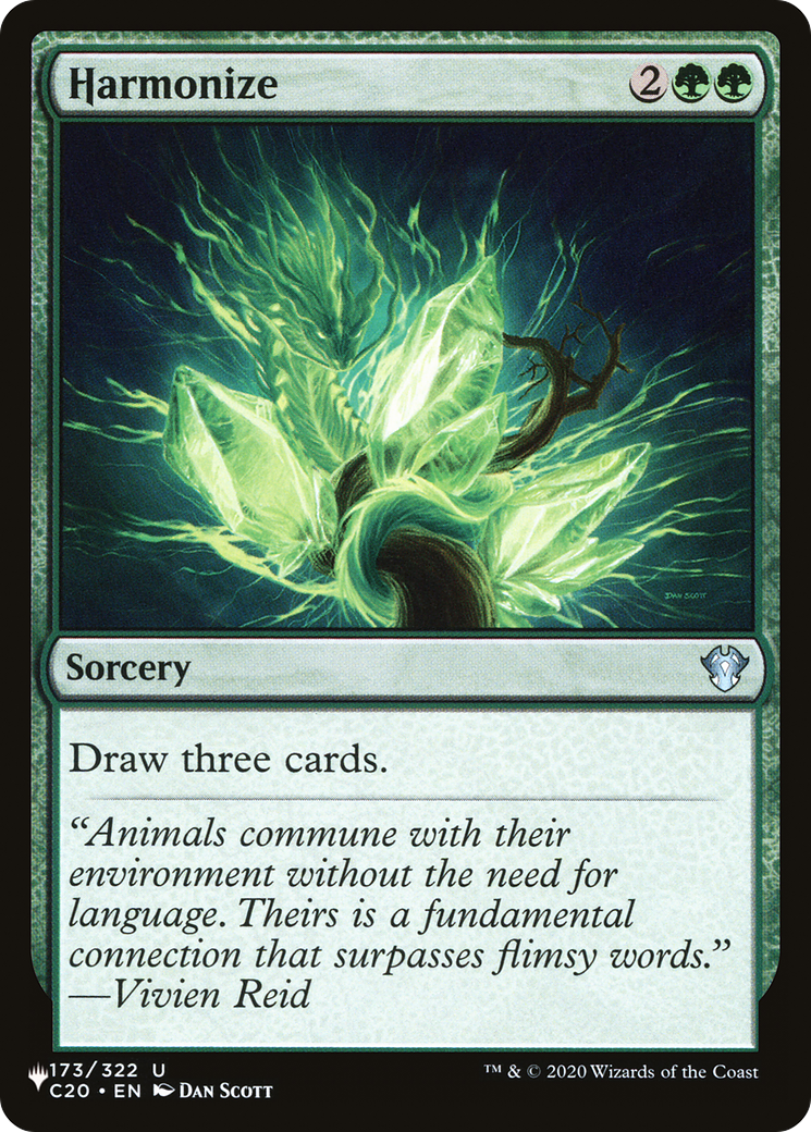 Harmonize (C20-173) - The List