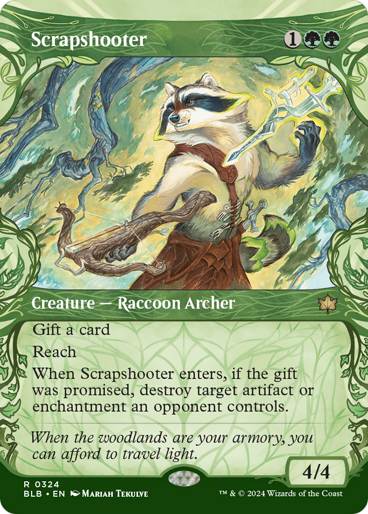 Scrapshooter (Showcase) (324) Foil - Bloomburrow