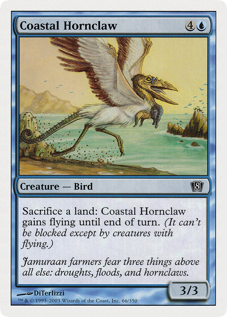 Coastal Hornclaw (066) Foil - Eighth Edition