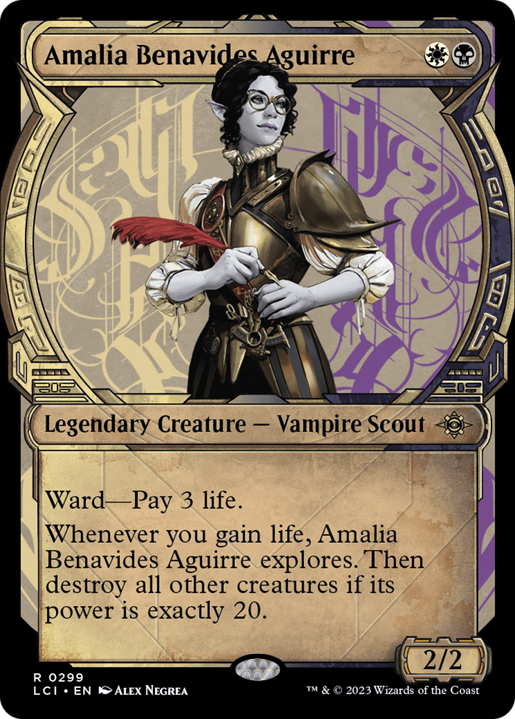 Amalia Benavides Aguirre (Showcase) (299) - The Lost Caverns of Ixalan