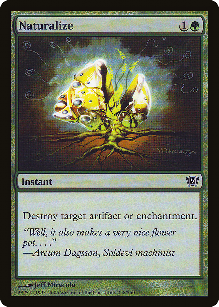 Naturalize (258) Foil - Ninth Edition