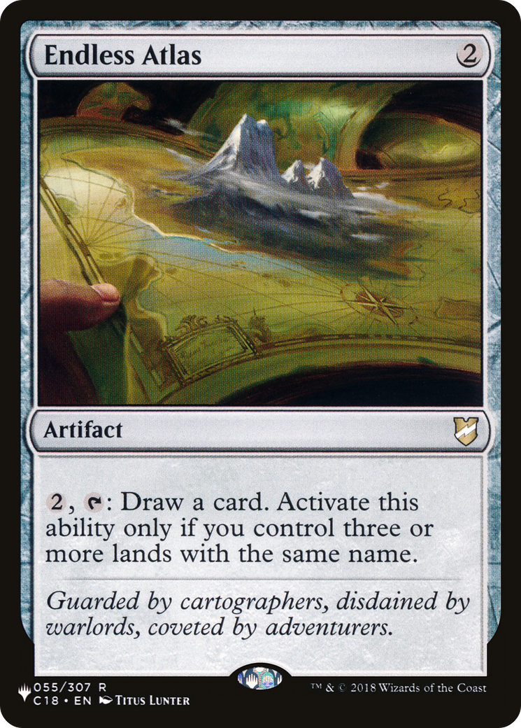 Endless Atlas (C18-55) - The List