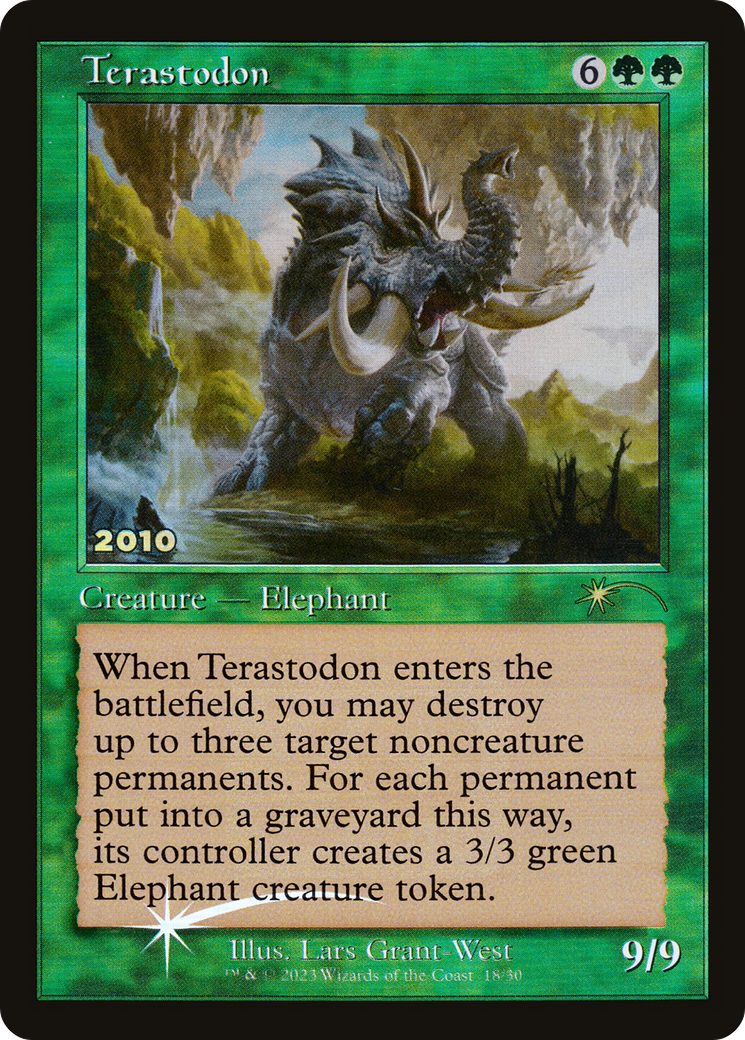 Terastodon (Retro) (018) Foil - 30th Anniversary Play Promos