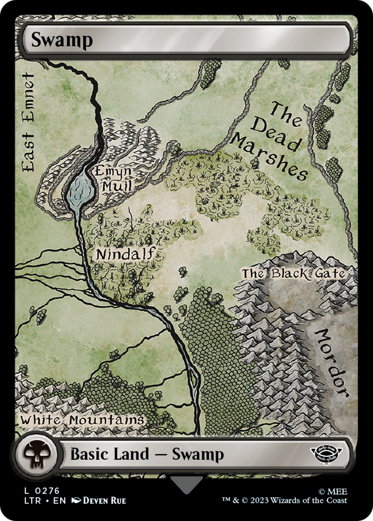 Swamp (276) Foil - The Lord of the Rings: Tales of Middle-earth