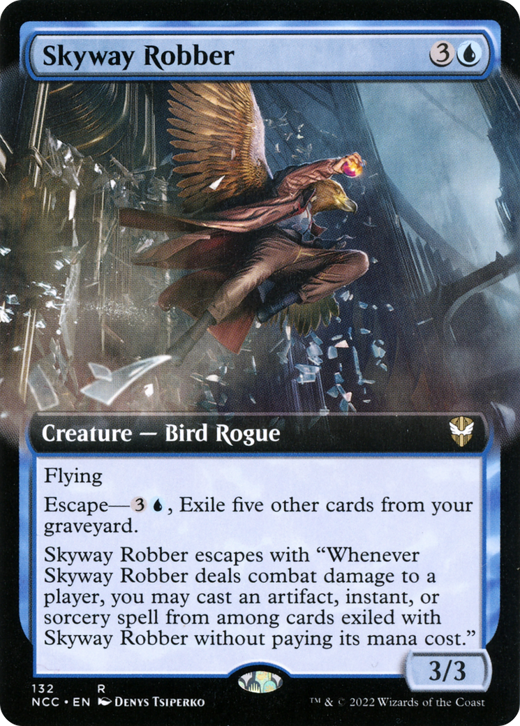 Skyway Robber (Extended Art) (132) - New Capenna Commander