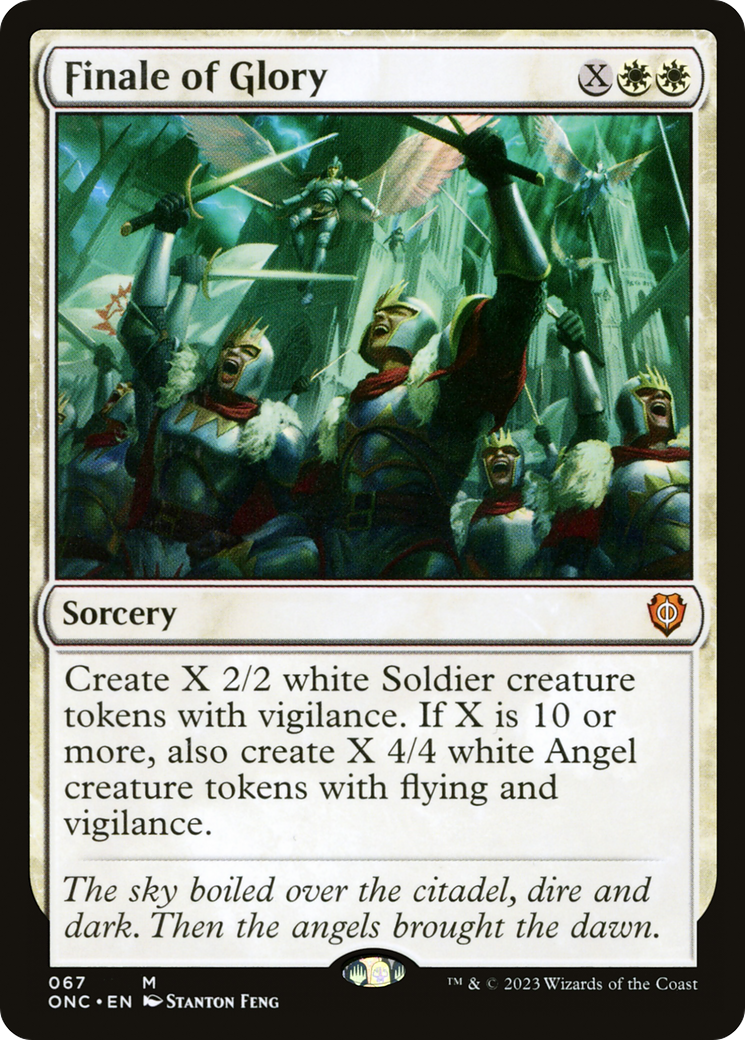 Finale of Glory (067) - Phyrexia: All Will Be One Commander