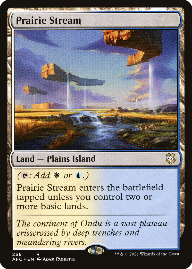 Prairie Stream (256) - Forgotten Realms Commander