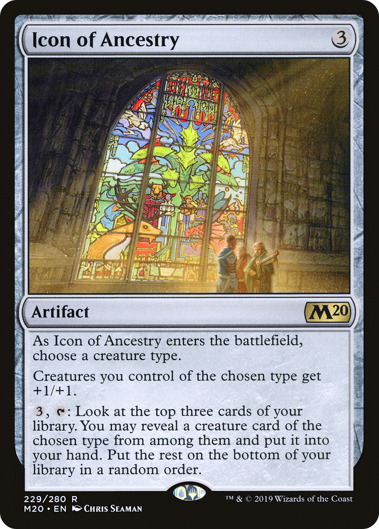 Icon of Ancestry (229) Foil - Core Set 2020